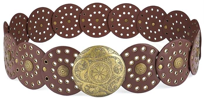 新品未使用品ARROW NOVELTY CONCHO DIA LINK BELT BEAUTY&YOUTH UNITED ARROWS（ビューティーアンドユース